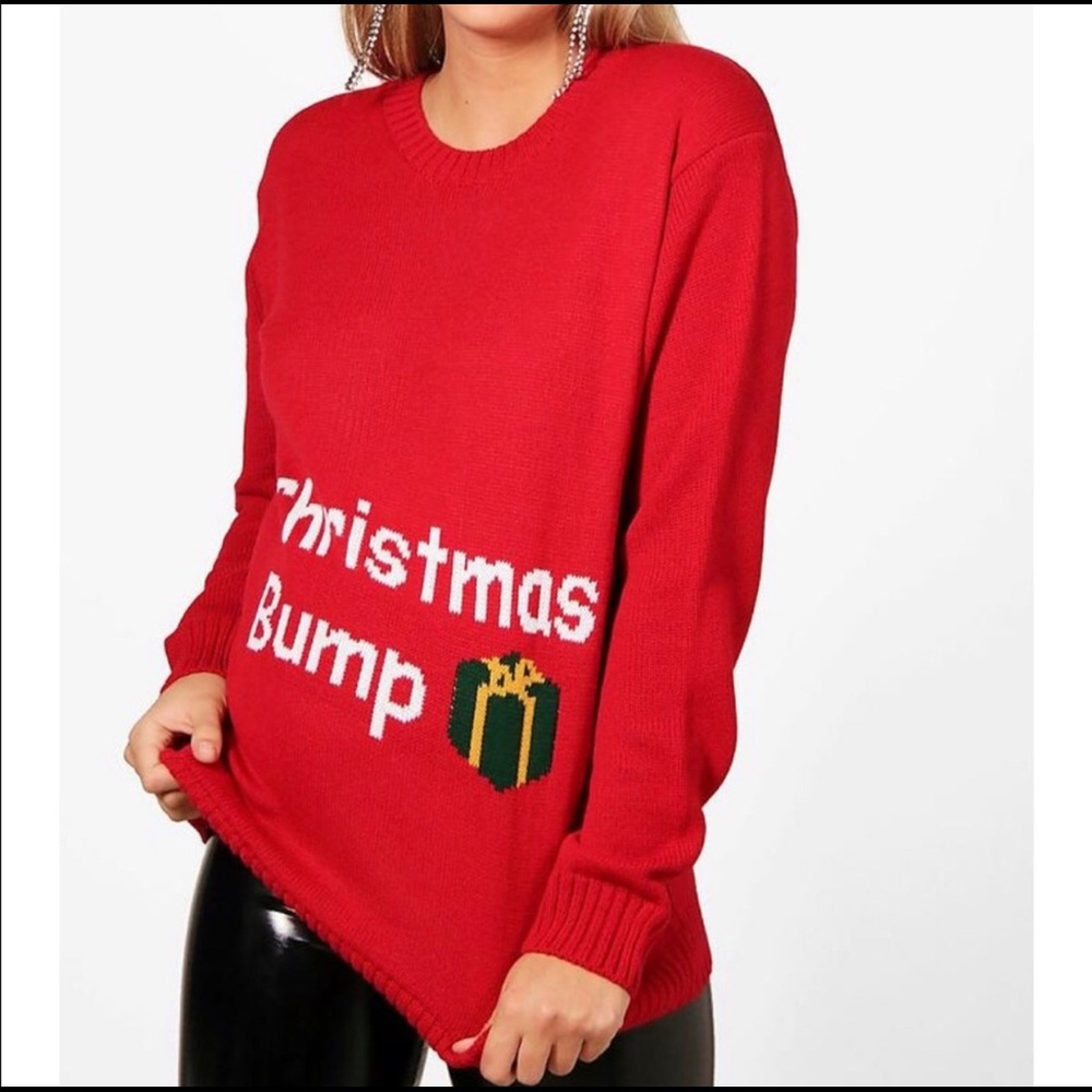 Maternity Christmas Sweater